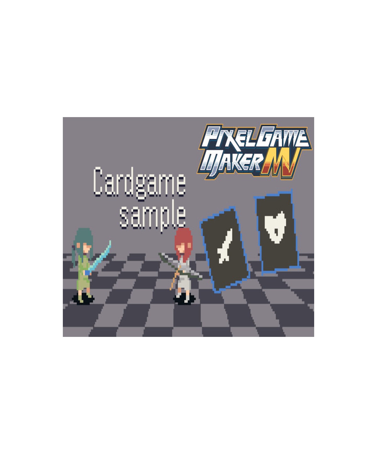 Pixel Game Maker MV - Cardgame Sample DLC Steam Key GLOBAL